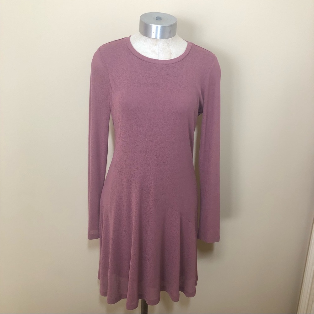 Altar’d state long sleeve textured fabric dress